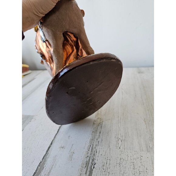 Vintage accents unlimited camel chalkware nativity statue large figurine - Picture 10 of 10